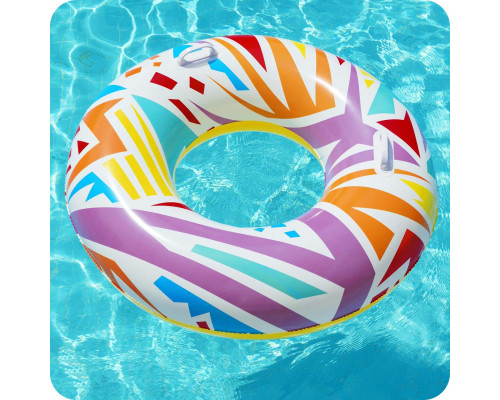 Коло надувне для плавання Bestway 36228 Геометрія, 107 см