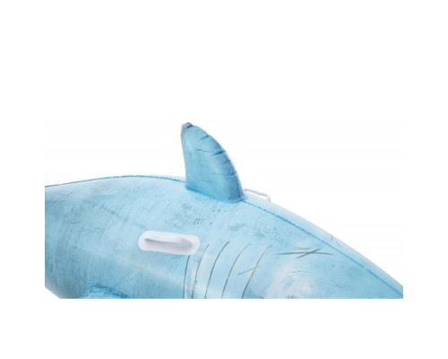 Пліт надувний з ручками BESTWAY 41405 Акула, 183 x 102 см