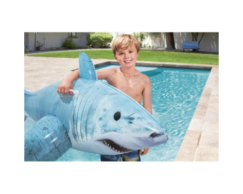 Пліт надувний з ручками BESTWAY 41405 Акула, 183 x 102 см