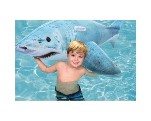 Пліт надувний з ручками BESTWAY 41405 Акула, 183 x 102 см