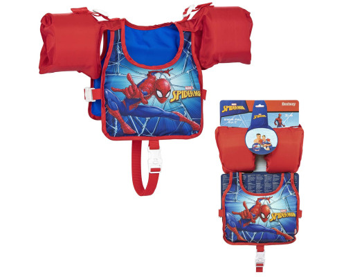 Жилет для плавання з нарукавниками Bestway 98795 Людина-павук