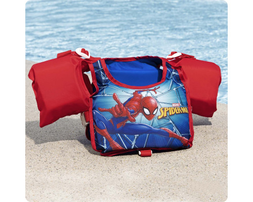 Жилет для плавання з нарукавниками Bestway 98795 Людина-павук