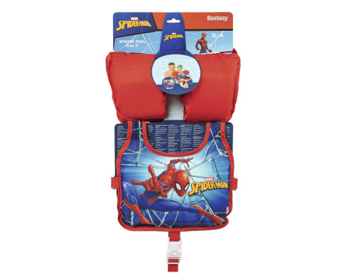 Жилет для плавання з нарукавниками Bestway 98795 Людина-павук