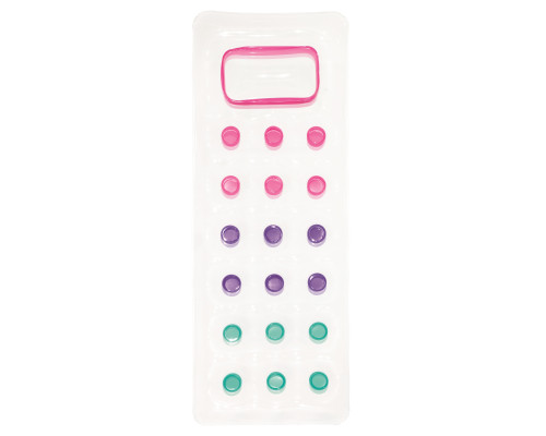 Матрац надувний пляжний з віконцем Bestway 43040 прозорий, 188 x 71 см