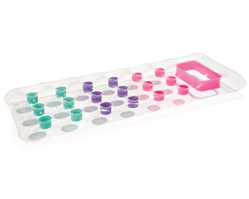 Матрац надувний пляжний з віконцем Bestway 43040 прозорий, 188 x 71 см