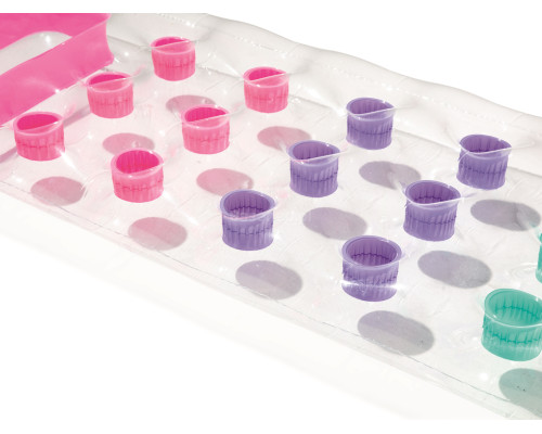 Матрац надувний пляжний з віконцем Bestway 43040 прозорий, 188 x 71 см