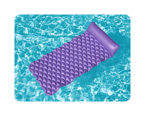 Матрац надувний для плавання Bestway 44020 фіолетовий, 213 x 86 см