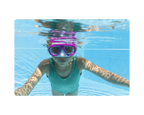 Маска для плавання Bestway 22011 рожева