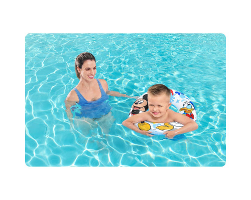 Коло надувне для плавання Bestway 91004 Міккі та Дональд, 56 см