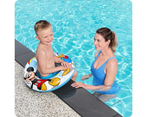 Коло надувне для плавання Bestway 91004 Міккі та Дональд, 56 см