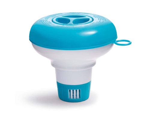 Поплавець-дозатор для басейну INTEX + багатофункціональні таблетки 0,5 кг