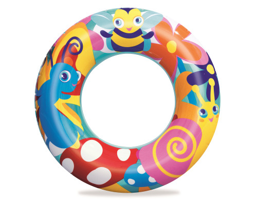 Коло надувне для плавання Bestway 36013 Комахи, 56 см