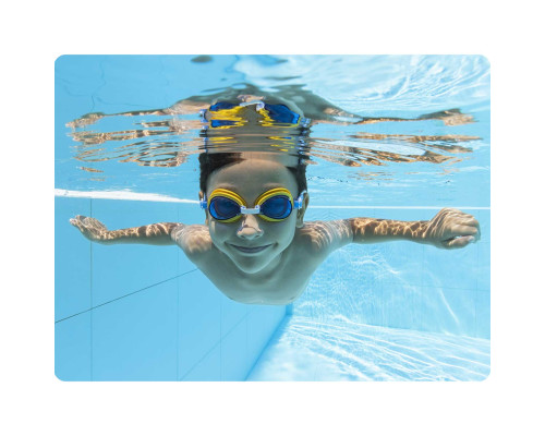 Дитячі окуляри для плавання Bestway 21002 блакитні