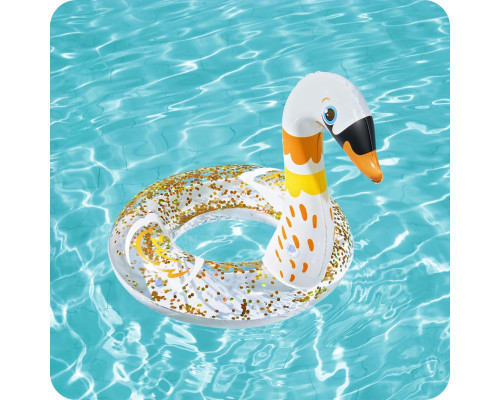 Коло надувне для басейну Bestway 36306 Лебідь, 61 см