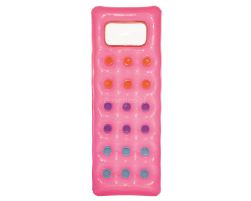 Матрац надувний пляжний з віконцем Bestway 43040 рожевий, 188 x 71 см