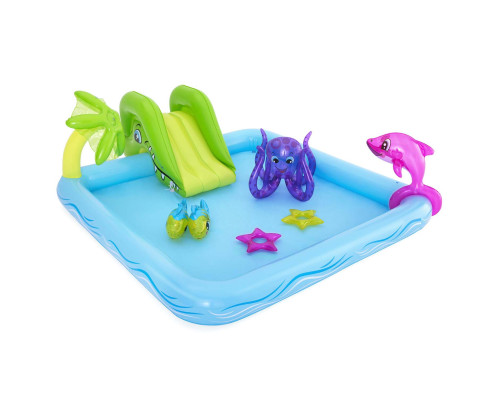 Надувний ігровий майданчик Акваріум Bestway 53052 239x206x86 см