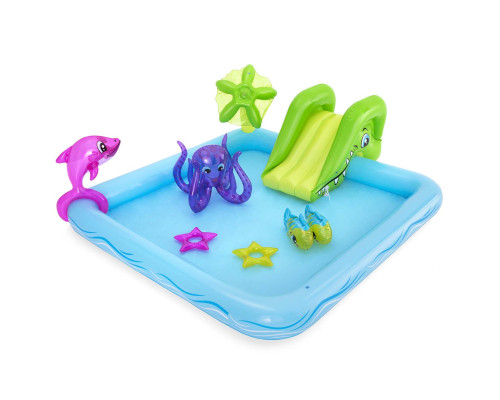 Надувний ігровий майданчик Акваріум Bestway 53052 239x206x86 см