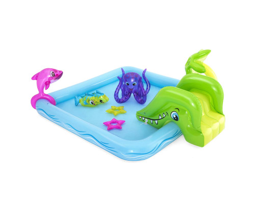 Надувний ігровий майданчик Акваріум Bestway 53052 239x206x86 см