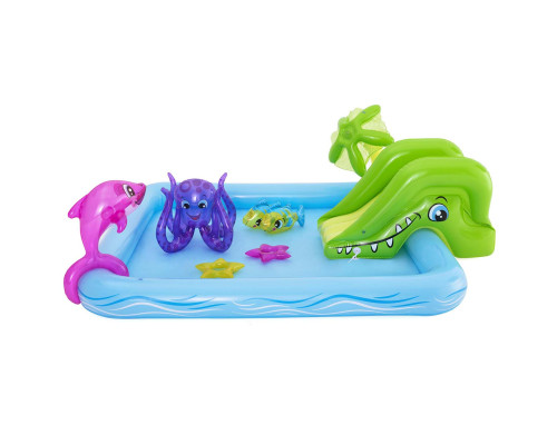 Надувний ігровий майданчик Акваріум Bestway 53052 239x206x86 см