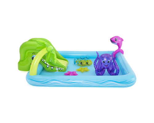 Надувний ігровий майданчик Акваріум Bestway 53052 239x206x86 см