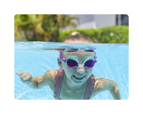 Дитячі окуляри для плавання Bestway 21002 фіолетові