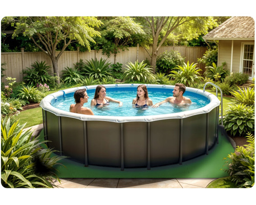 Килимок-пазл для басейну Dmuchane 650003 50 х 50 см 8 шт.