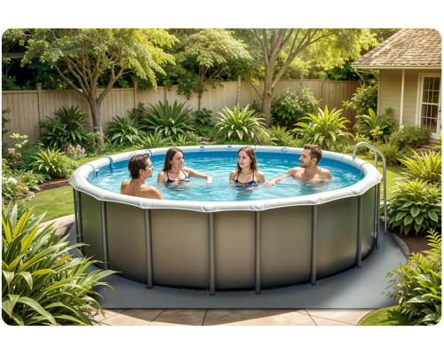 Килимок-пазл для басейну Dmuchane 650001 50 х 50 см 8 шт.