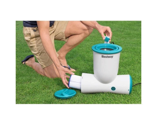 Насос фільтрувальний зі скімером та картриджем Bestway 58469