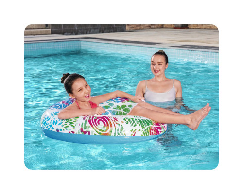 Коло надувне для плавання Bestway 36084 блакитне, 91 см