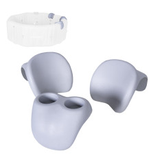  Підголівники THUNDER 2 шт з підставкою для напоїв