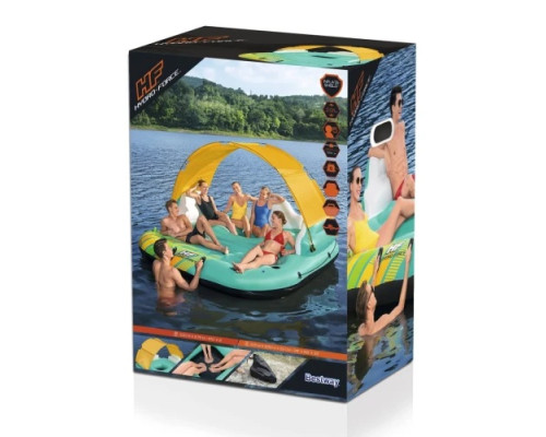 Матрац надувний для плавання BESTWAY 43407, 291 x 265 x 83 см