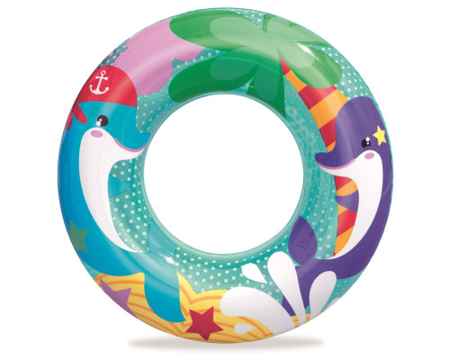 Коло надувне для плавання Bestway 36113 Дельфін, 51 см