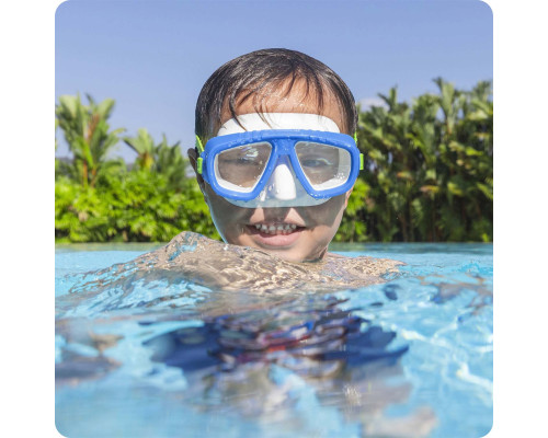 Маска для плавання Bestway 22011 блакитна