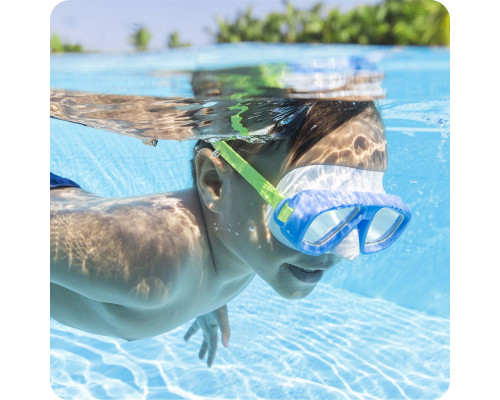 Маска для плавання Bestway 22011 блакитна
