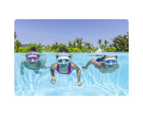 Маска для плавання Bestway 22011 блакитна