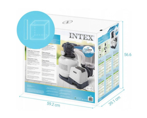 Насос з піщаним фільтрм INTEX 26646 7900 л/год Насос з піщаним фільтрм INTEX 26646 7900 л/год