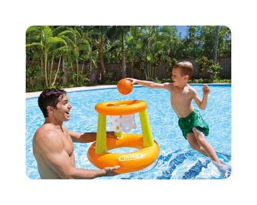 Кільце баскетбольне для басейну INTEX 58504, 62 x 56 x 83 см