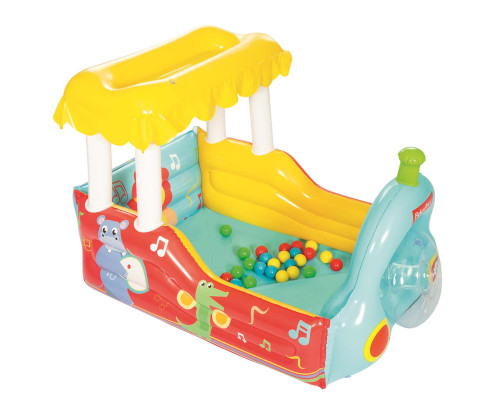 Манеж-поїзд + м'ячі Fisher-Price Bestway 93537 Манеж-поїзд + м'ячі Fisher-Price Bestway 93537