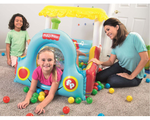Манеж-поїзд + м'ячі Fisher-Price Bestway 93537 Манеж-поїзд + м'ячі Fisher-Price Bestway 93537