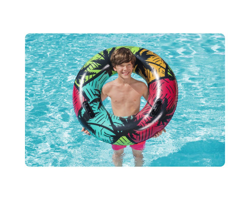 Коло надувне для плавання Bestway 36350 бірюзове, 91 см