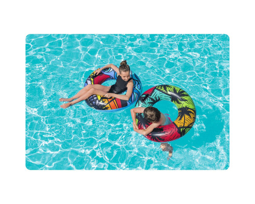 Коло надувне для плавання Bestway 36350 бірюзове, 91 см