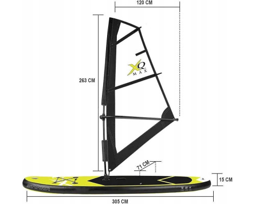 Надувна SUP дошка (Сапборд) XQ Max 7081094 305