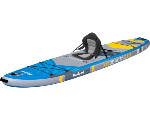 Надувна SUP дошка (Сапборд) Rebel Active RBA-4507 335 синьо-сіра Надувна SUP дошка (Сапборд) Rebel Active RBA-4507 335 синьо-сіра
