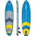 Надувна SUP дошка (Сапборд) Rebel Active RBA-4507 335 синьо-сіра