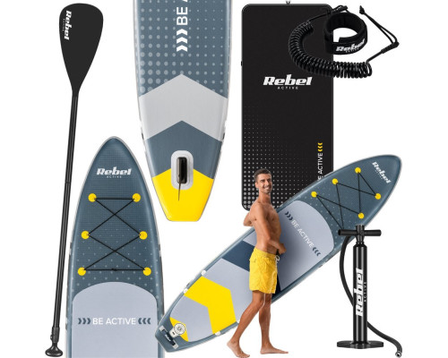 Надувна SUP дошка (Сапборд) Rebel ACTIVE RBA-4500 350 Надувна SUP дошка (Сапборд) Rebel ACTIVE RBA-4500 350