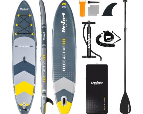Надувна SUP дошка (Сапборд) Rebel ACTIVE RBA-4500 350 Надувна SUP дошка (Сапборд) Rebel ACTIVE RBA-4500 350