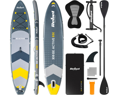Надувна SUP дошка (Сапборд) Rebel ACTIVE RBA4501 350 Надувна SUP дошка (Сапборд) Rebel ACTIVE RBA4501 350