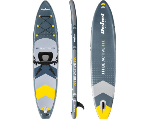 Надувна SUP дошка (Сапборд) Rebel ACTIVE RBA4501 350 Надувна SUP дошка (Сапборд) Rebel ACTIVE RBA4501 350
