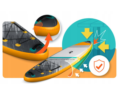 Надувна SUP дошка (Сапборд) Neo-Sport 170205 Aquasurf 320 х 84 х 15 см