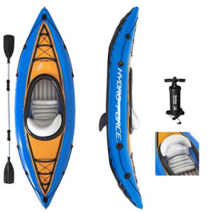Надувний одномісний каяк HYDRO-FORCE Cove Champion, 275 х 81 х 45 см